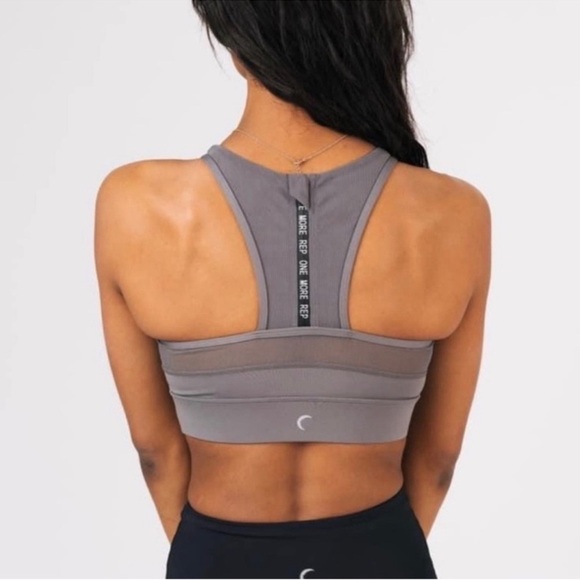 ZYIA Charcoal Sports Bra - Picture 2 of 4